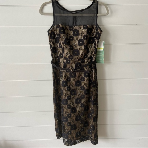 NWT J.Taylor Sleeveless Dress size 4 - Picture 1 of 7
